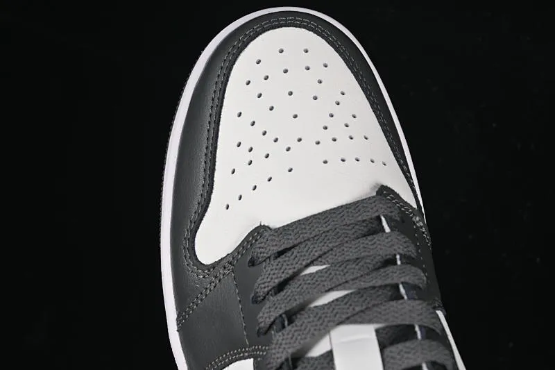 All categories Air Jordan Jordan series basketball shoes Air Jordan 1 Low G version pure original Air Jordan 1 Low AJ1 Joe 1 white and gray color low-top cultural casual sneakers 553558-044